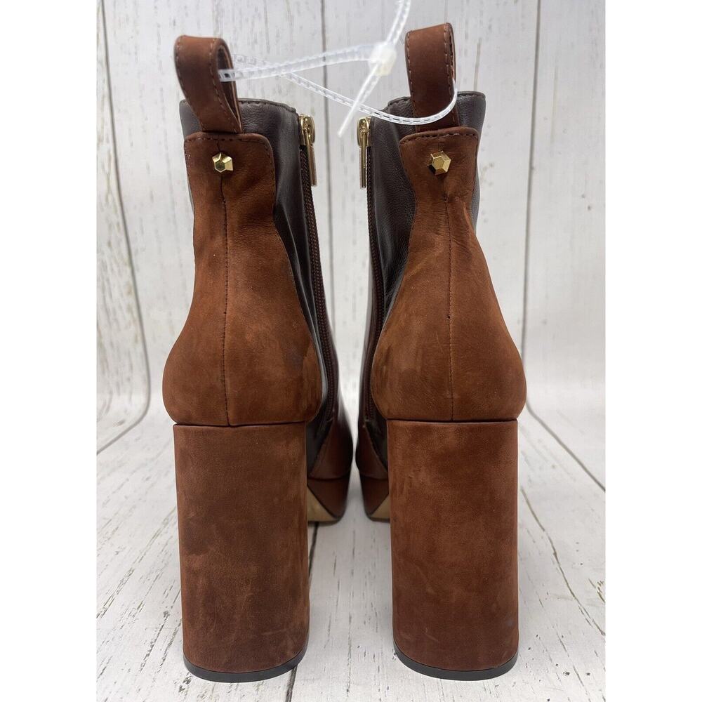Vince Camuto Gripaula Boots Womens Size 9.5 Brown Side Zip Booties MRSP $129 - Picture 6 of 14